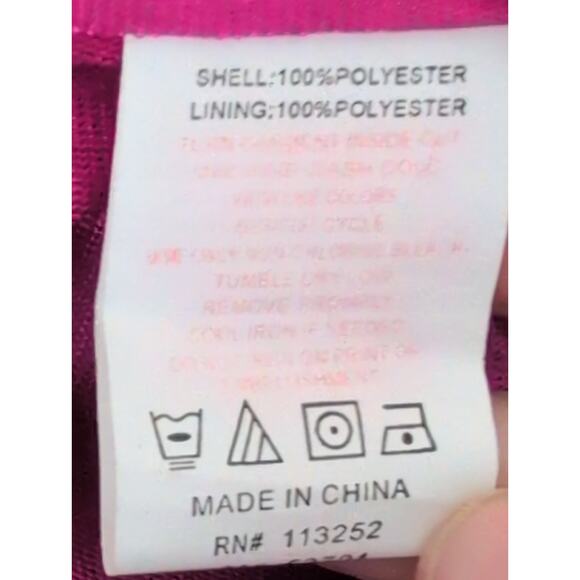 VTG Y2K Apple Bottoms Midi Skirt 3X Chiffon Psychedelic Maximalism Whimsy Ruffle - Picture 7 of 11